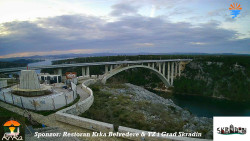 Skradin, řeka Krka, most A1