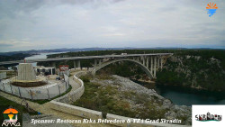 Skradin, řeka Krka, most A1