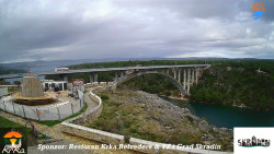 Skradin, řeka Krka, most A1