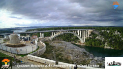 Skradin, řeka Krka, most A1