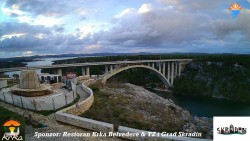 Skradin, řeka Krka, most A1