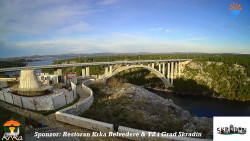 Skradin, řeka Krka, most A1