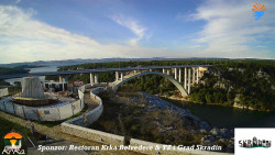 Skradin, řeka Krka, most A1