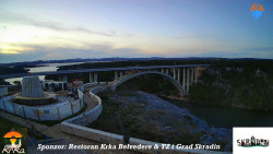 Skradin, řeka Krka, most A1