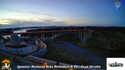 Skradin, řeka Krka, most A1