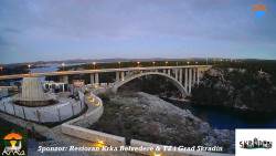 Skradin, řeka Krka, most A1