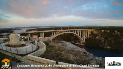 Skradin, řeka Krka, most A1