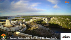 Skradin, řeka Krka, most A1