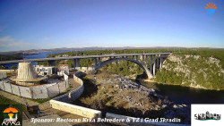 Skradin, řeka Krka, most A1