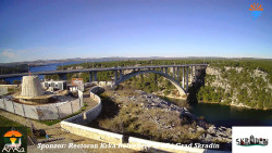 Skradin, řeka Krka, most A1