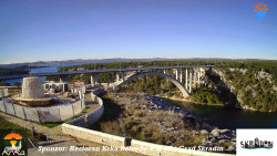 Skradin, řeka Krka, most A1