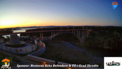 Skradin, řeka Krka, most A1