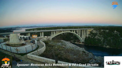 Skradin, řeka Krka, most A1