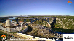 Skradin, řeka Krka, most A1