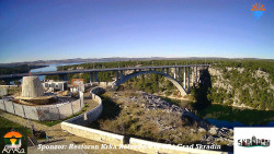 Skradin, řeka Krka, most A1