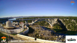 Skradin, řeka Krka, most A1