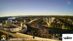 Skradin, řeka Krka, most A1