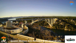 Skradin, řeka Krka, most A1