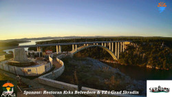 Skradin, řeka Krka, most A1