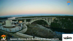 Skradin, řeka Krka, most A1