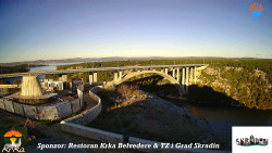 Skradin, řeka Krka, most A1