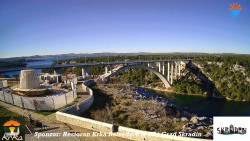 Skradin, řeka Krka, most A1