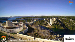 Skradin, řeka Krka, most A1