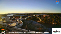 Skradin, řeka Krka, most A1