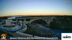 Skradin, řeka Krka, most A1