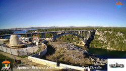 Skradin, řeka Krka, most A1