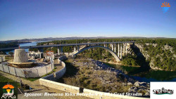 Skradin, řeka Krka, most A1