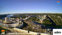 Skradin, řeka Krka, most A1