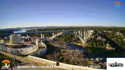 Skradin, řeka Krka, most A1