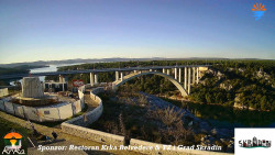 Skradin, řeka Krka, most A1