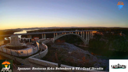 Skradin, řeka Krka, most A1