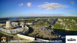 Skradin, řeka Krka, most A1