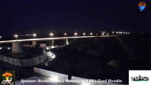 Městečko Skradin - Skradin, řeka Krka, most A1 - 31.12.2025 v 00:30 Městečko Skradin - Skradin, řeka Krka, most A1 - 31.12.2025 v 00:30