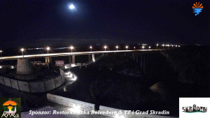 Městečko Skradin - Skradin, řeka Krka, most A1 - 31.12.2025 v 02:15 Městečko Skradin - Skradin, řeka Krka, most A1 - 31.12.2025 v 02:15