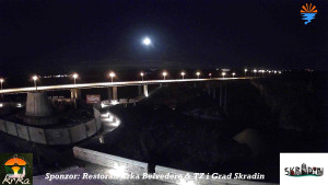 Městečko Skradin - Skradin, řeka Krka, most A1 - 31.12.2025 v 03:15 Městečko Skradin - Skradin, řeka Krka, most A1 - 31.12.2025 v 03:15