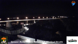 Městečko Skradin - Skradin, řeka Krka, most A1 - 31.12.2025 v 05:45 Městečko Skradin - Skradin, řeka Krka, most A1 - 31.12.2025 v 05:45