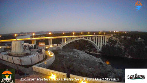 Městečko Skradin - Skradin, řeka Krka, most A1 - 31.12.2025 v 07:00 Městečko Skradin - Skradin, řeka Krka, most A1 - 31.12.2025 v 07:00