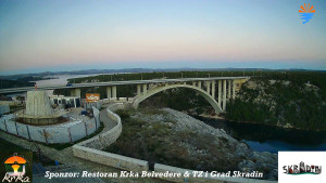 Městečko Skradin - Skradin, řeka Krka, most A1 - 31.12.2025 v 07:30 Městečko Skradin - Skradin, řeka Krka, most A1 - 31.12.2025 v 07:30