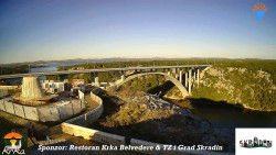 Skradin, řeka Krka, most A1