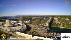 Městečko Skradin - Skradin, řeka Krka, most A1 - 31.12.2025 v 11:15 Městečko Skradin - Skradin, řeka Krka, most A1 - 31.12.2025 v 11:15