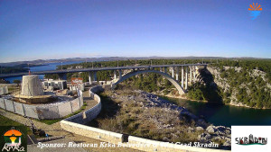 Městečko Skradin - Skradin, řeka Krka, most A1 - 31.12.2025 v 12:30 Městečko Skradin - Skradin, řeka Krka, most A1 - 31.12.2025 v 12:30