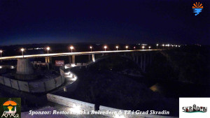 Městečko Skradin - Skradin, řeka Krka, most A1 - 31.12.2025 v 17:45 Městečko Skradin - Skradin, řeka Krka, most A1 - 31.12.2025 v 17:45