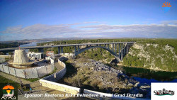 Skradin, řeka Krka, most A1