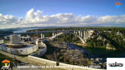 Skradin, řeka Krka, most A1