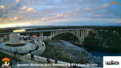 Skradin, řeka Krka, most A1