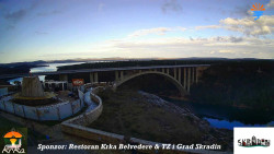 Skradin, řeka Krka, most A1